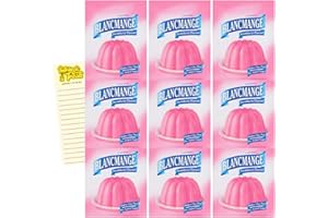 Dessert Bundle with Pearce Duff's Strawberry Blancmange 35g x9 and Intrinsic Treats Shopping List Card