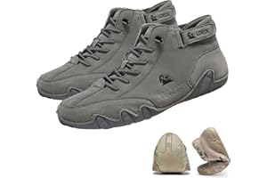 Qosigote Alpaca Barfuss Schuhe, Alpaca - Ergonomischer, Wasserdichter & Schmerzlindernder Leder-Barfußschuh, Ldeck Herren Schuhe, Bergxperten Schuhe Damen