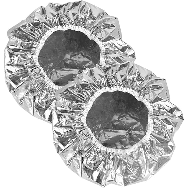 Kitsch Pro Aluminium Haarkappe Für Tiefenpflege - Wiederverwendbar, Elastisch, Für Farbe & Dauerwelle