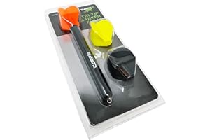 Carp On - Highly Visible MARKER FLOAT TRI TIP Set - 3oz Aerodynamic Distance Casting Weight for Finding Underwater Features - Sandbanks and Gravel Bars [37-019]
