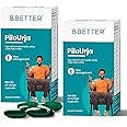 BBETTER PiloUrja -Lab Tested Ayurvedic Medicine for Relief from Piles Pain, Burning & Itching | Made by Taila Paka Vidhi Method | 120 Softgels | (Pack of 2-60 Softgels each)