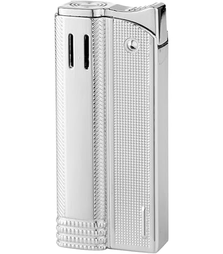GERMANUS Jetflame Briquet Allume Cigare avec 2 Flammes, Noir110