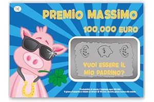 Joli Coon - Vuoi essere il mio padrino - Idee per chiedere di essere padrino - Gratta e vinci - Jackpot del lotto - Gratta e vinci scherzo