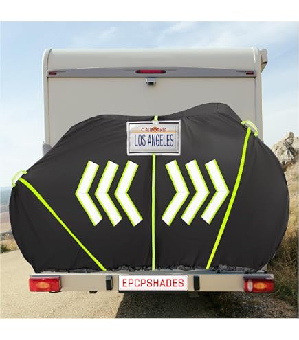 Team Obsidian Housses De Vélo Imperméables – XL Pour 2 Vélos, Robuste 600D/300D Oxford, Anti-UV, Stockage/Transport