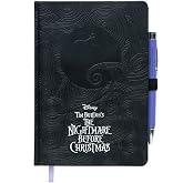 Grupo Erik Disney Nightmare Before Christmas Notebook with Projector Pen &ndash; A5 Premium Notebook &ndash; Dotted Notebook/Notebook A5