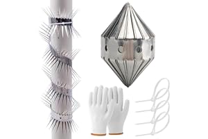 HENGBIRD 1 szt. odstraszacz kun, 100 cm, ochrona rury spustowej, ochrona przed kunami, do rur spustowych, do domu, pralni, do samochodu, na strych, przyjazny dla zwierząt