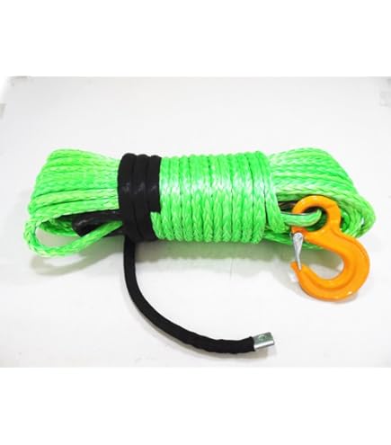 Cavo Per Verricello Sintetico Dyneema SK78 - 5 Mm X 15 M | Portata 3,5 T | Per ATV, UTV E Off-Road - Foto 12