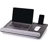 Vigo Wood-LS025 Minderli Laptop Sehpası (Antik Gri)