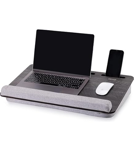 KeySmart TaskPad: Supporto Da Scrivania Con Ricarica Wireless, Pelle PU, 35x16cm