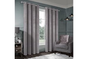 always4u Super Soft Velvet Curtains Champagne 100% Blackout Curtains 66x90 Inches Eyelet Thermal Insulated Fully Lined Window Treatment for Living Room 1 Pair