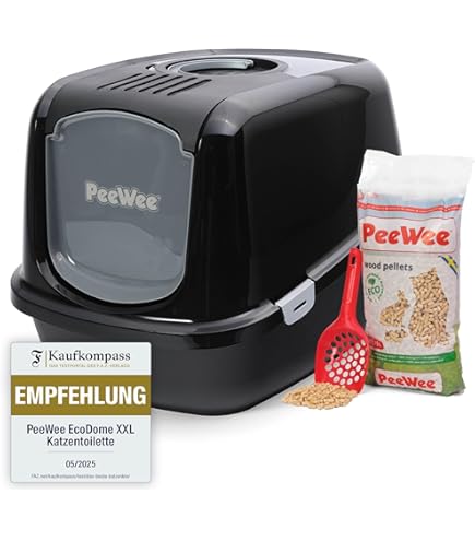 Zvonema 3-in-1 kattenbak, met deksel, hoge rand, lage instap voor Zvonema 3-in-1 kattenbak, met deksel, hoge rand, lage instap voor