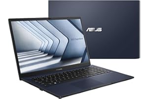 ASUS ExpertBook B1 B1502CBA-EJ0424X - Ordenador Portátil 15.6" Full HD (Intel Core i3-1215U, 8GB RAM, 256GB SSD, UHD Graphics, Windows 11 Pro) Negro Estrella - Teclado QWERTY español