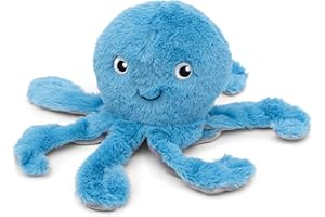Fuzzl Ozzie der Oktopus - Plüsch-Hundespielzeug mit 4 Quietschern für kleine und große Hunde
