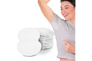 PAIKIUU 30Pcs Armpit Sweat Pads, Underarm Sweat Pads for Women Men Sweat Patches for Underarms Women Pure Cotton Underarm Sweat Pads Armpits Invisible
