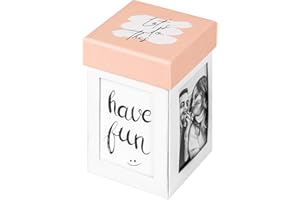 walther design Cajas de almacenamiento blanco 7,6 x 11 cm Caja de regalo con foto Surprise, FB-280-W