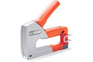 Tacwise 0854 Z1-140 Heavy Duty Metal Staple Gun with 200 Staples, Uses Type 140 / 6 - 8 mm Staples