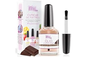 PICS NAILS Aceite Cuticulas Uñas Profesional para manos y pies 12ml - Fragancia de Chocolate - Aceite hidratante y regenerador para cutículas de manos y pies, brinda alivio y frescura a la piel seca e irritada