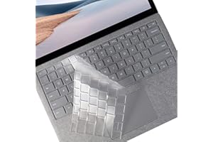 MUBUY-GOL Microsoft Surface Tastaturabdeckung – 13,5 Zoll / 15 Zoll Laptop 3–6, Studio 14,4 Zoll, Book 3 13,5 Zoll (34,3 cm) – 38,1 cm (15 Zoll) – TPU