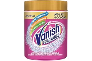 Vanish Oxi Action Multipoder - Quitamanchas multibeneficio para la ropa, En Polvo, Sin Lejía 400gr, El emabalaje puede variar