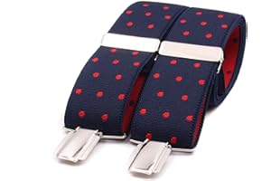 EL MONO CON PAJARITA Bretelle da uomo fatte a mano. Bretelle da uomo con 3 clip extra resistenti. Bretelle elastiche da uomo originali, eleganti e resistenti.