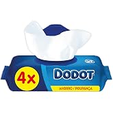 Dodot Baby Wipes - 4 Packs, 256 Wipes