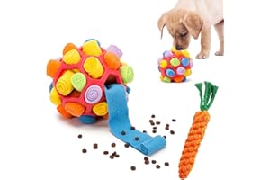 TWOPER Snuffle Ball for Dogs - Dog Toy Sniffle Interactive Treat Ball and Slow Feeder for Small, Medium, and Large Breed Dogs - Snuffle Mat for Dogs for Anxiety Relief and Boredom Busters