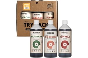 Biobizz try-pack inomhus biologisk flytande gödsel, 3 x 250 ml
