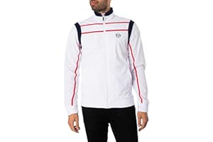 Sergio Tacchini Men's Boscanero Track Jacket, White