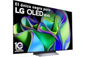 LG OLED65C34LA 65", 4K OLED, Smart TV, HDR10, webOS23, Procesador Alta Potencia, Dolby Vision, Dolby Atmos, Gaming, Alexa/Google Assistant