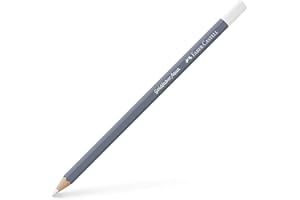 Faber-Castell Creative Studio Goldfaber Aqua Watercolour Pencil, White (101) Single Pencil, For Art, Craft, Drawing, Sketching, Home, School, University, Colouring