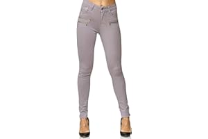 Elara Pantalon Femme Stretch Skinny Fit Jegging Chunkyrayan