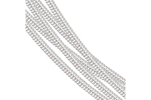 BENECREAT 1mm Alambre de Lingotes Franceses Alambre de Cobre En Espiral Color Plateado con Caja de Almacenamiento para Bordar Abalorios Y Decoración de Ropa