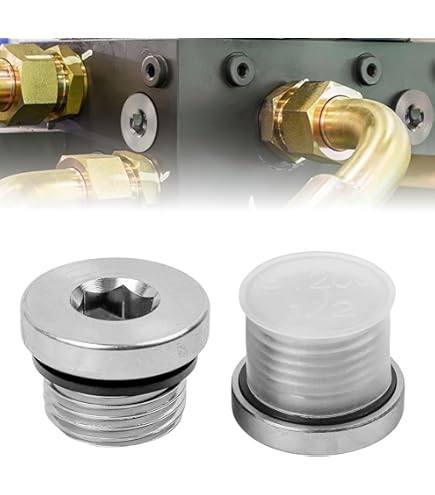 Tappi Alettati Tondi 28 Mm Nero - Set Da 5 Pezzi Per Tubi, Terminali Protettivi In Plastica