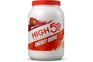 HIGH5 Energy Drink - Electrolytes Sport Energy Drink Powder - Isotonic Drink with 2:1 Fructose - Hydration for Running, Cycling, Endurance Fuel - Natural Flavours, Vegan (Berry, 2.2kg - 46 Servings)