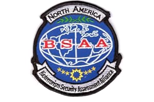 Titan One Europe - North America BSAA Zombie Apocalypse Cosplay Écusson Brodé Thermocollant