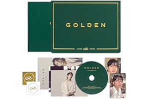 INFUN JUNGKOOK - [GOLDEN] (SHINE Ver.) Book Case + Photo Book + CD & CD Envelope + Post Card + Poster + Photo Card + Symbol Sticker + Contents Envelope + 2 Extra Photocards
