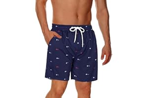 Durio Herren Badehose Schnelltrocknend Boardshorts Badeshorts Urlaub Freizeit Short Badehose für Herren Jungen Badeshorts für Männer