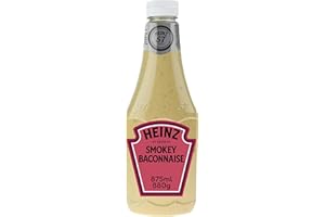 SALSA HEINZ SMOKEY BACONNAISE BOTTIGLIA 875ml SALSA ALLA PANCETTA AFFUMICATA