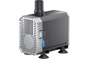 SunSun CHJ-2500 ECO Teichpumpe 2500 l/h / 45 W, energiesparende Filterpumpe, Bachlaufpumpe für Koiteiche, Umwälzpumpe, Gartenteichpumpe