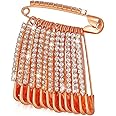 VAMA FASHIONS Stone Safety Saree Pin Dress Kurtis Pallu Dupatta Chunari Scarf Sari Pleats Pins for women