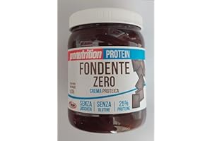 PRONUTRITION Pro Nutrition - Fondente Zero - 350g - Crema spalmabile proteica senza zuccheri al cioccolato fondente