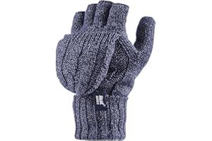 HEAT HOLDERS - Guantes convertidores térmicos sin dedos para mujer 2.3 tog