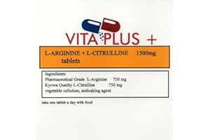 VITA PHARMA Vita Plus L-Arginine + L-Citrulline 1500mg 240’s Tabs