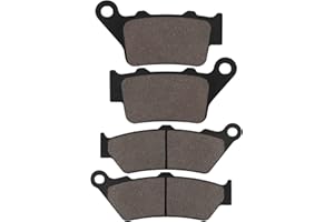 Cyleto Plaquettes de Frein Avant et Arrière pour Honda CB500 CB 500 1997-2003 NX 500 Dominator 1997-1999 FX 650 Vigor 1999-2003 NX 650 Dominator 650 1997-1999