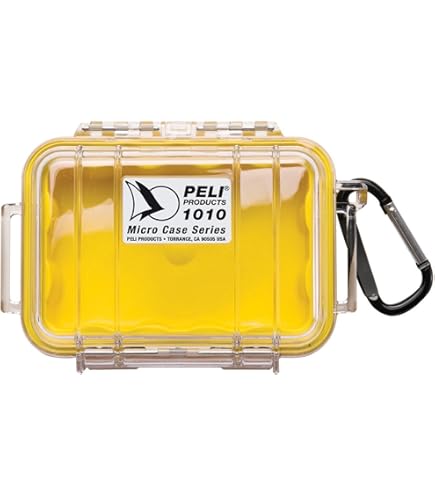 Peli™ 1060 MicroCase Galben Case pentru device-uri de dimensiuni mici