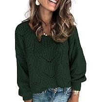 Generisch Damen Ethno Strickpullover Retro Streifen Produktbild-Vorschau 10