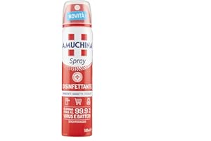 Amuchina Spray Disinfettante Virucida per Ambienti, Oggetti e Tessuti, 100 ml