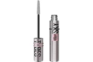 Maybelline Tubing Mascara Black, Lash Sensational Sky High Tubes Mascara with with Shea Butter + Castor Oil, Lengthening for 