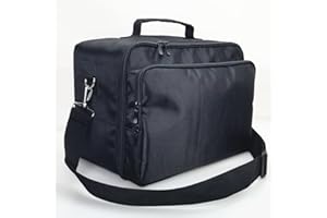 WEDORAT X-box Series X Travel Bag Carry Case Storage for X-box Series X Console Hard Shell Cover Protective Handbag Waterproof Shockproof Case Adjustable Handle Bag for X-box Series X Controllers Headset Bla