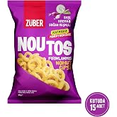 Z&uuml;ber Noutos Ekşi Krema ve Soğanlı Nohut Cipsi 55g x 15 Adet